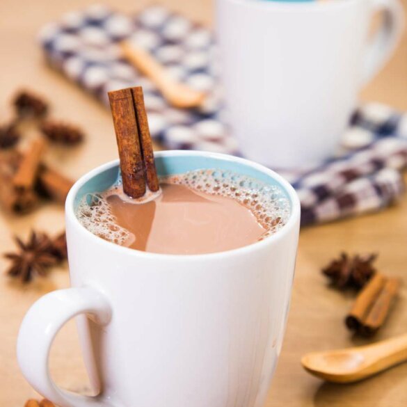 Chocolat chaud à la cannelle de Ceylan et guarana