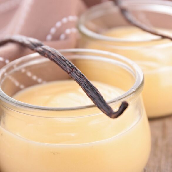 Crème à la vanille de Madagascar et fève Tonka