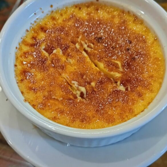 Crème brûlée aux endives, parmesan au poivre sauvage de Madagascar Crème brûlée aux endives, parmesan au poivre sauvage de Madagascar