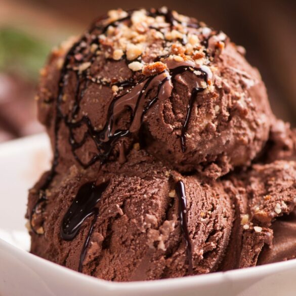 Glace au chocolat et à la Fève Tonka