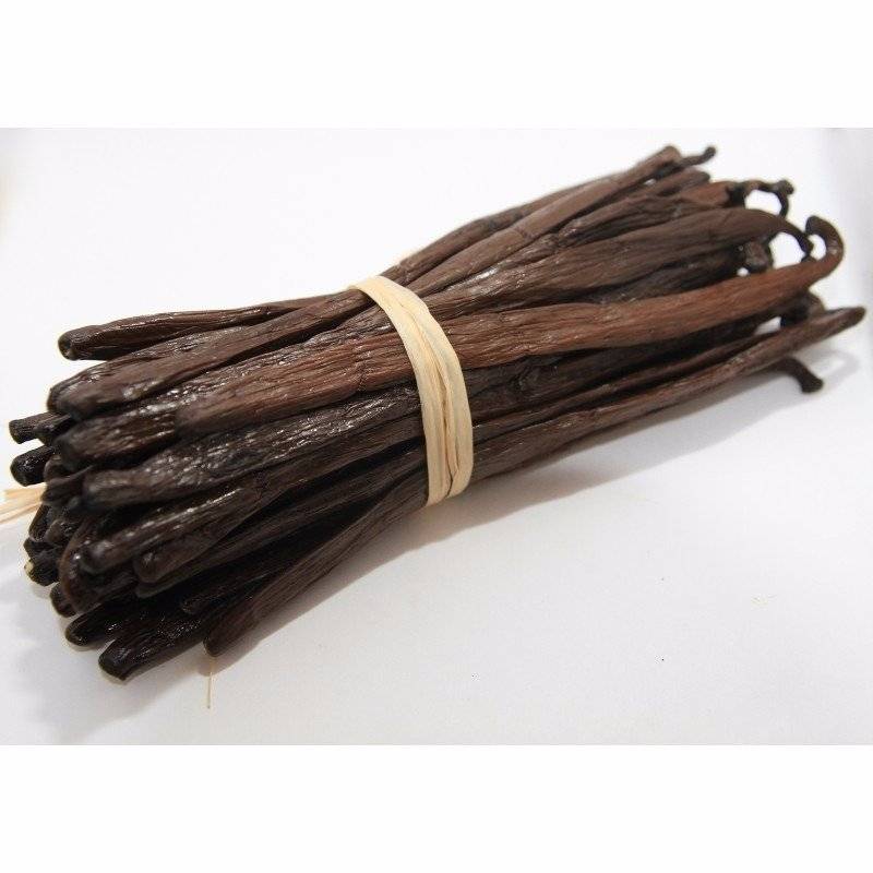 Gousses de vanille Bourbon de Madagascar gourmet noires