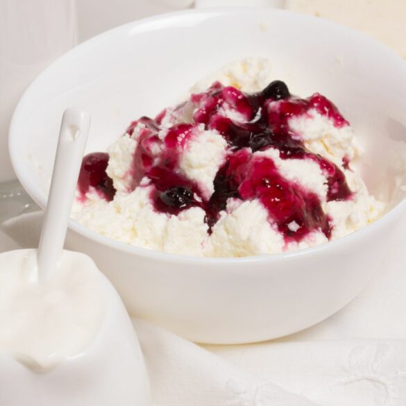 Fromage blancde griottes Fromage blancde griottes