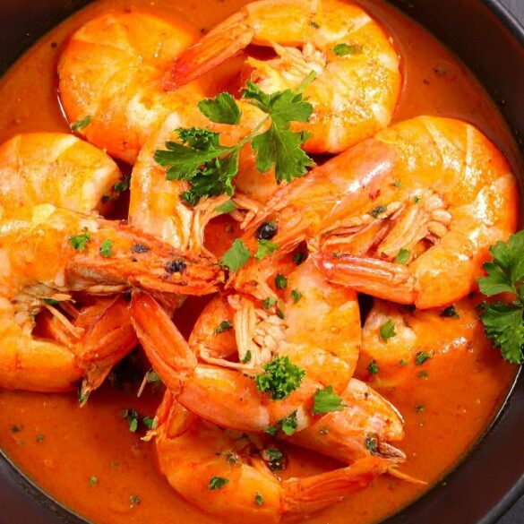Curry de crevettes à la Fève Tonka