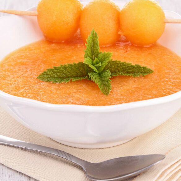 Soupe de melon à la Fève Tonka Soupe de melon à la Fève Tonka