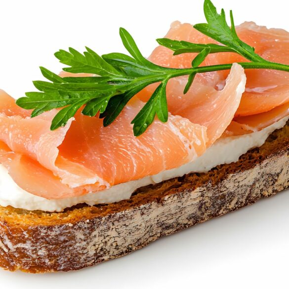 Tartines de saumon au poivre sauvage de Madagascar Tartines de saumon au poivre sauvage de Madagascar