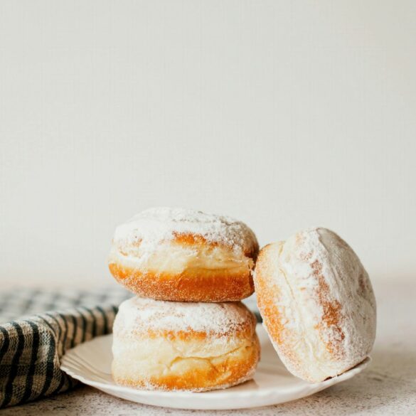 Beignets au sucre et à la fleur d'oranger