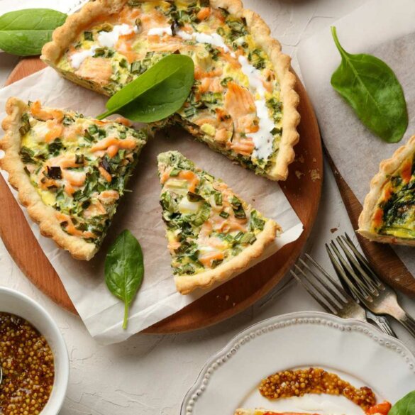 Quiche au Saumon et Poivre Sauvage de Madagascar Une Recette Délicieuse et Facile