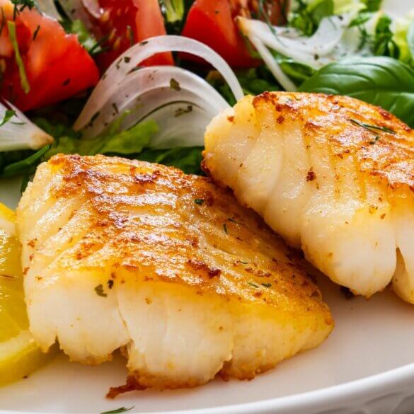 Papillotes de cabillaud sauce vanille de Madagascar