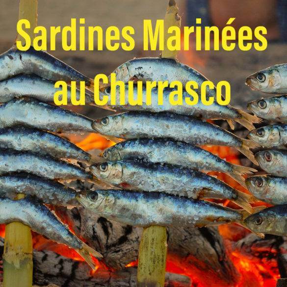 Recette brésilienne de Sardines Marinées au churrasco