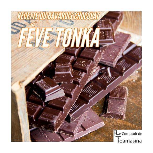 Recette de Bavarois au chocolat et fève tonka