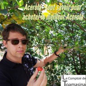 Arnaud Sion Expert en Acérola, venez acheter la meilleure cerise d'acérola en poudre