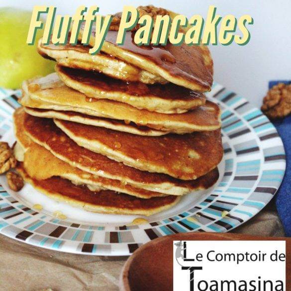 La recette de Fluffy pancakes