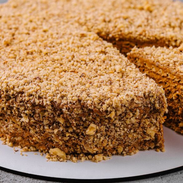 Gâteau à la noix de coco et à l'extrait de vanille
