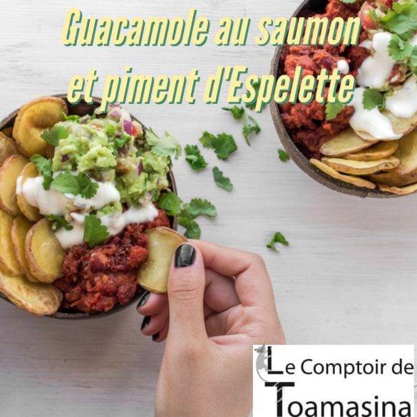 Tout savoir sur la recette du Guacamole au saumon et piment d'espelette