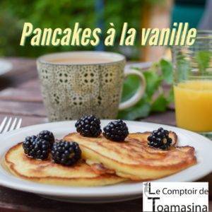 Recette de Pancakes à la vanille