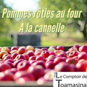 recette de pommes rôties au four à la cannelle de Ceylan