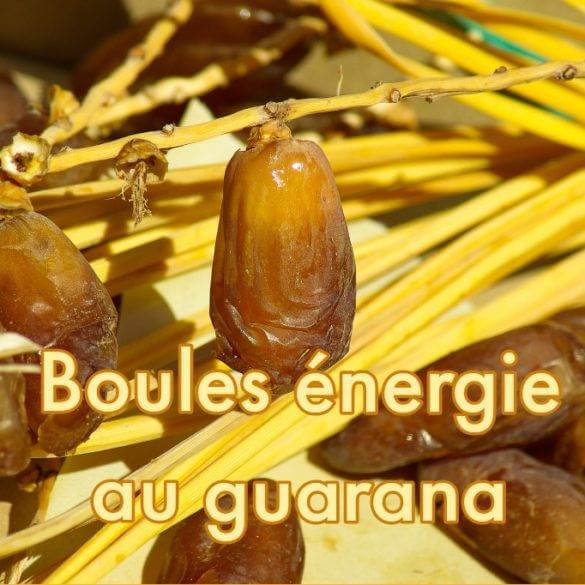 Boules d'énergie au guarana