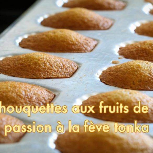 Chouquettes aux fruits de la passion à la Fève Tonka