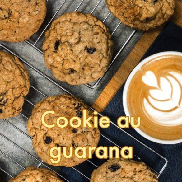 Cookies au guarana et pépites de chocolat