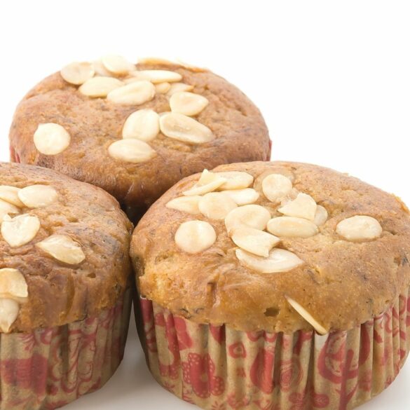 Muffins amande noisette fève Tonka