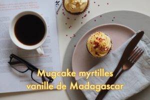 Mugcake Myrtilles Vanille