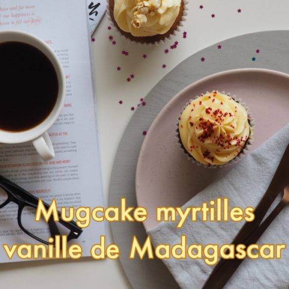 Mugcake Myrtilles Vanille