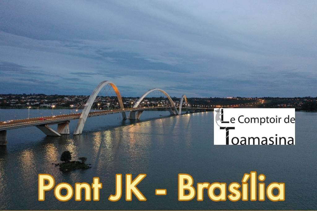 Visiter Brasilia le Pont Jk de Brasilia
