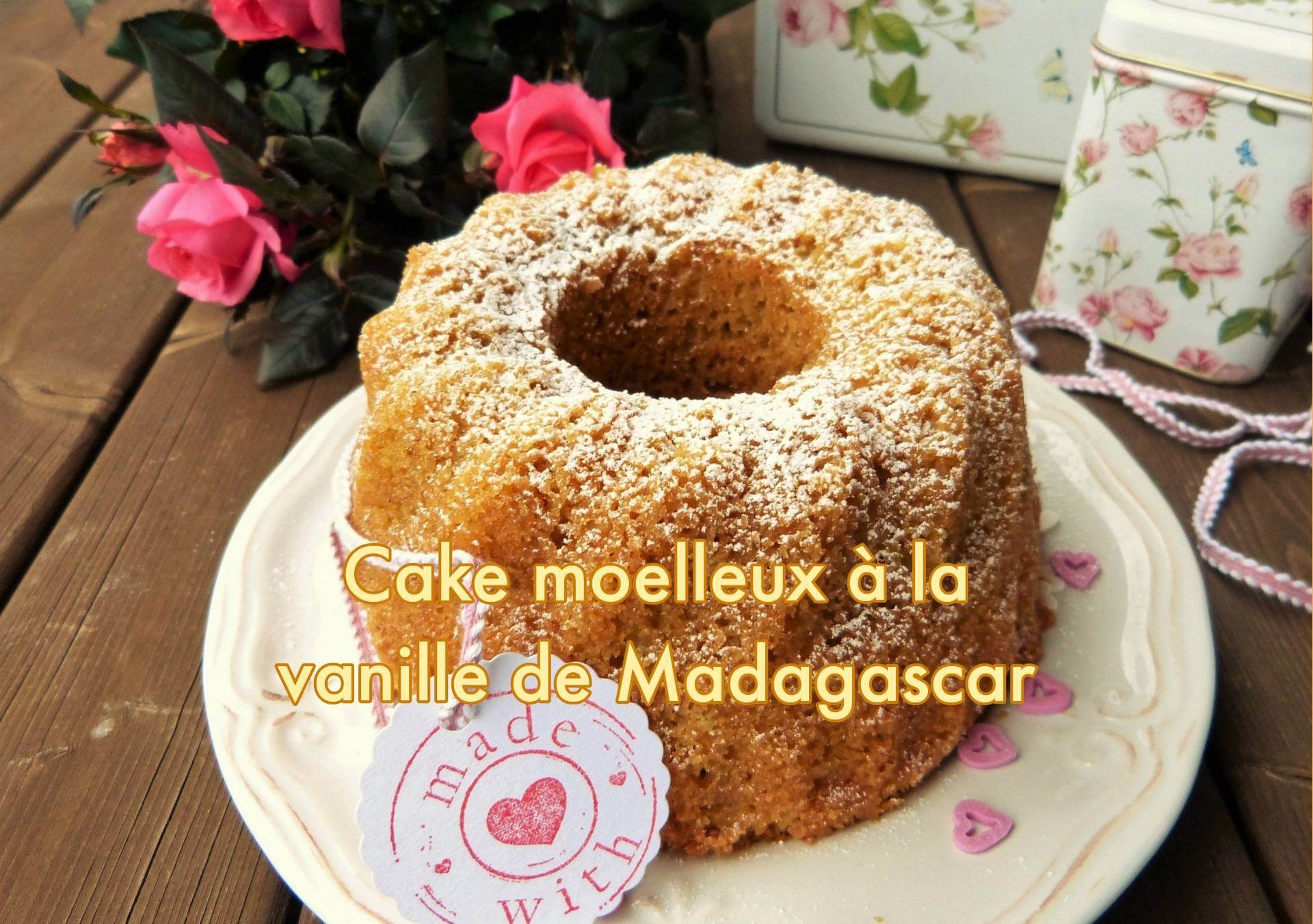 Cake Moelleux A La Vanille De Madagascar Blog Du Comptoir De Toamasina