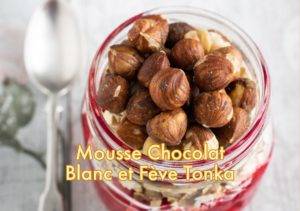 Recette de Mousse Chocolat Blanc et Fève Tonka