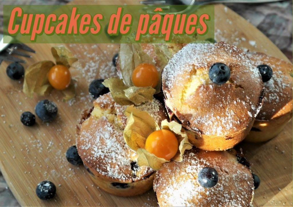Recette de cupcakes de Pâques au chocolat et à l'extrait de vanille