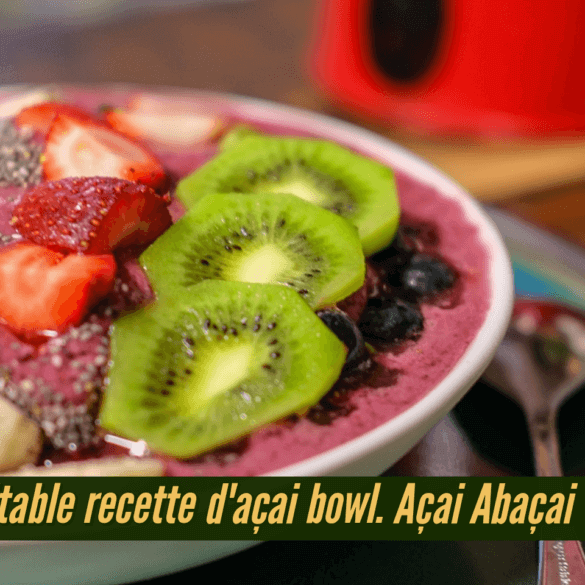 Réaliser des recettes avec l'açai en poudre Abaçai, Açai bowl Abaçai