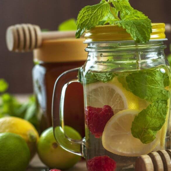 EAU DÉTOX poire cannelle vanille