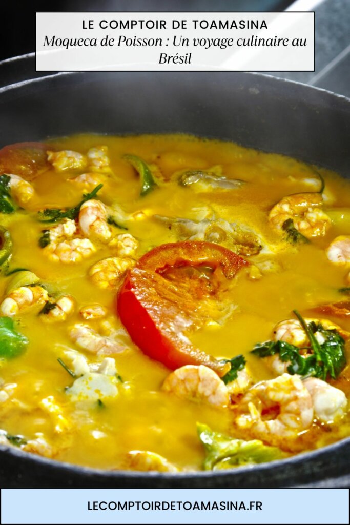 Recette de Moqueca avec du Mérou de Bahia - Brésil
