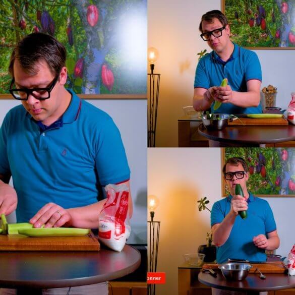 Comment dégorger un concombre (1)