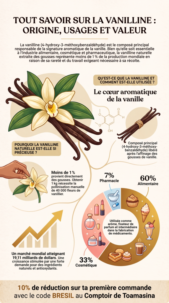 Tout savoir sur la vanilline