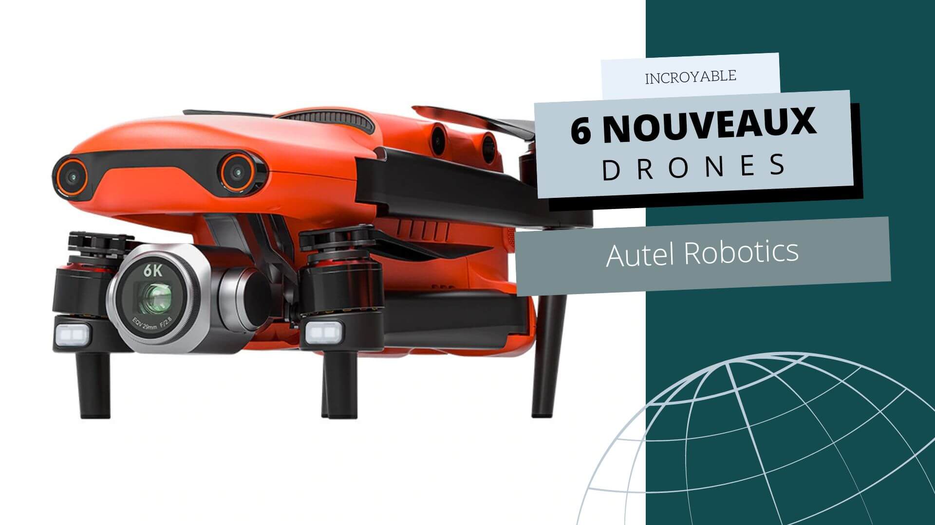 Autel Robotics lance 6 nouveaux modèles de drones de la gamme EVO II
