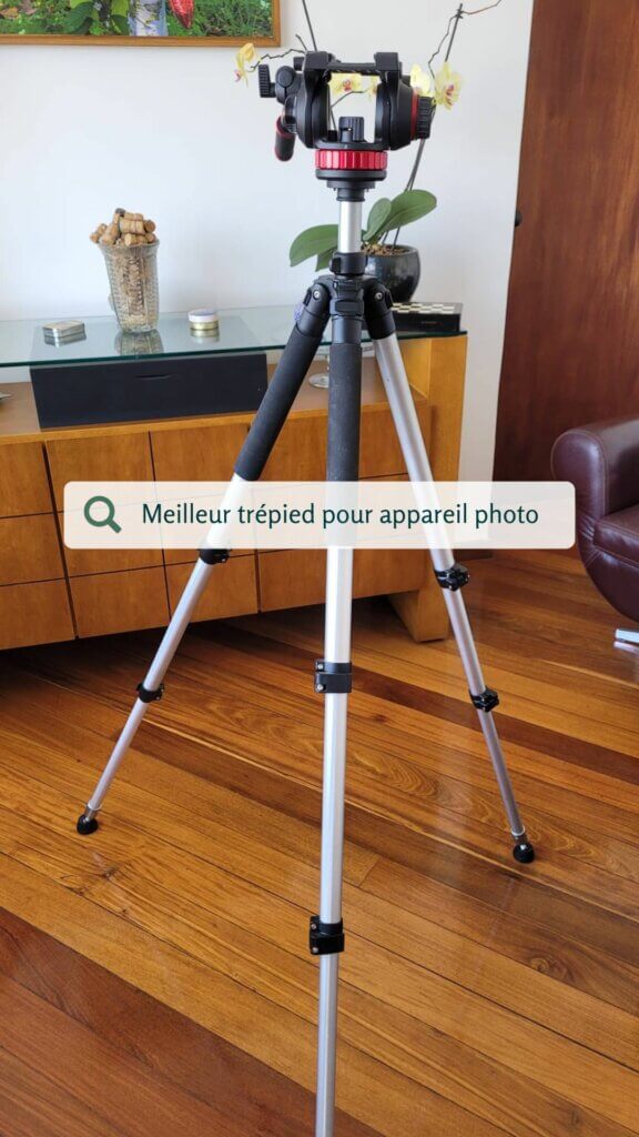 Écrou de base solide pour trépied d'appareil photo avec support à
