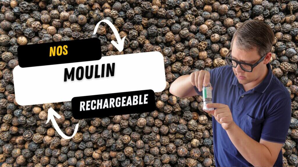 Moulins à poivre prêts à l'emploi