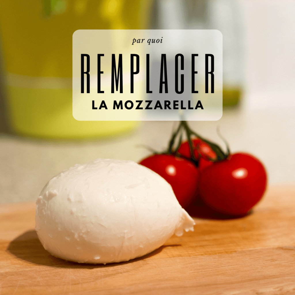 Par quoi remplacer la Mozzarella - Chef Arnaud Apogée Bar