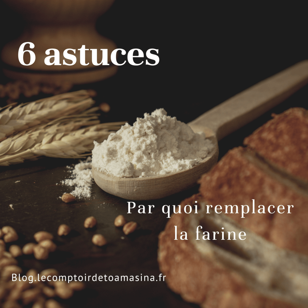 Par quoi remplacer la farine Le Comptoir de Toamasina