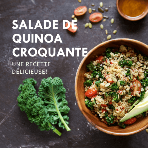 Salade de quinoa croquante au poivre long