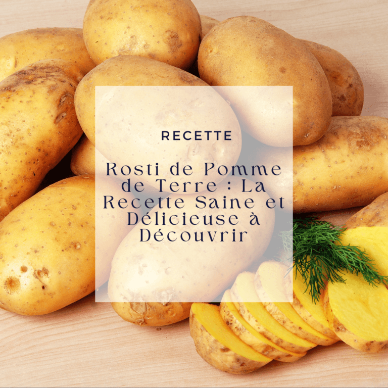 Rosti de Pomme de Terre Le Comptoir de Toamasina