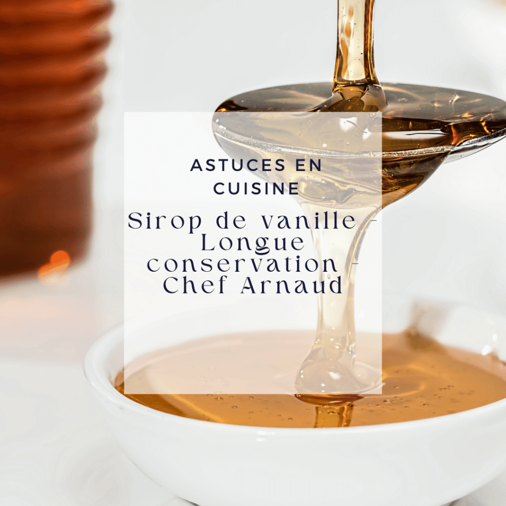 Sirop de vanille