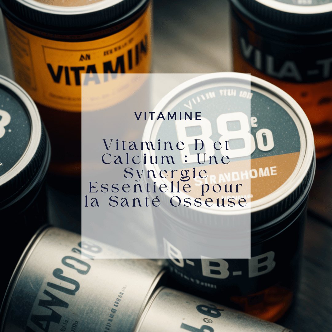 Vitamine D et Calcium Une Synergie Essentielle pour la Santé Osseuse