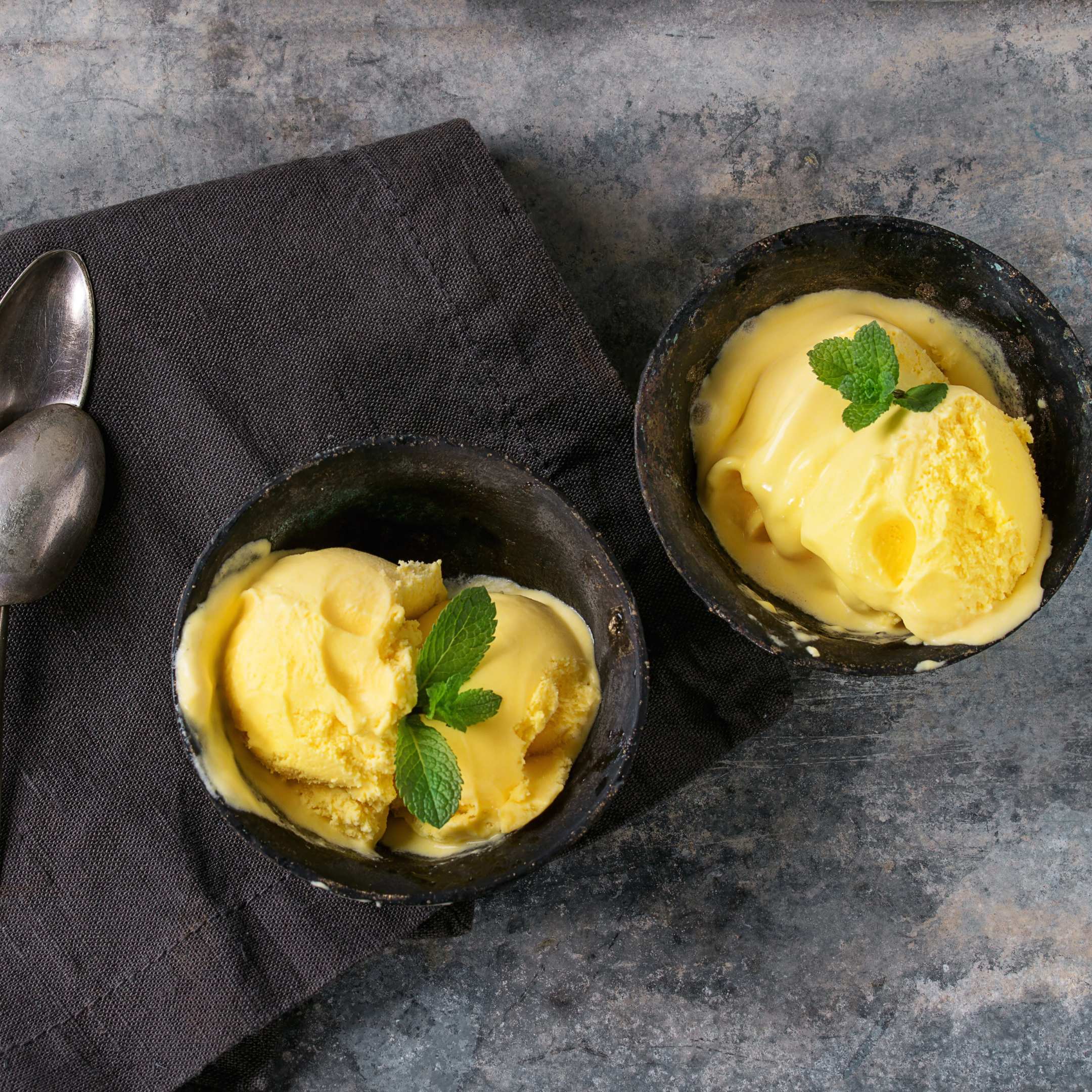 Glace à la mangue