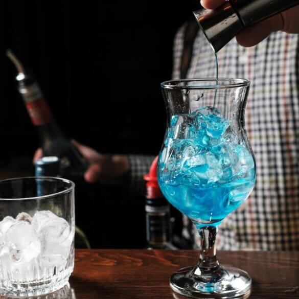 Recette cocktail blue lagoon