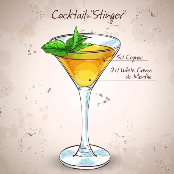 Recette du Cocktail Stinger