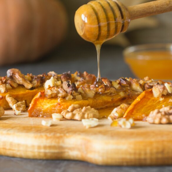 Citrouille au cumin et au miel à la Air Fryer