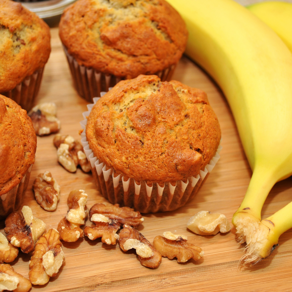 Muffins à la banane dans l'Air Fryer
