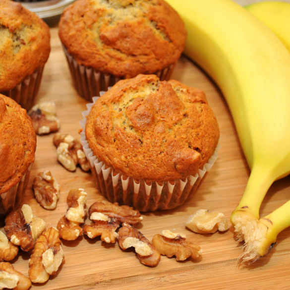 Muffin à la banane dans le four Air Fryer